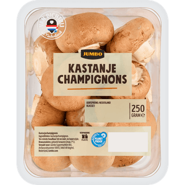 Jumbo Kastanjechampignons 250 g