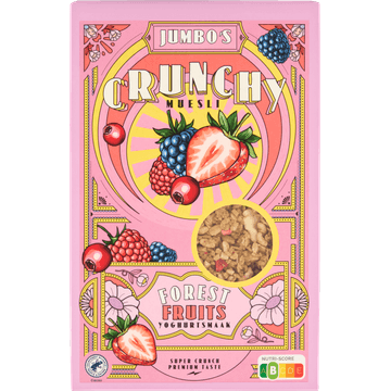 Jumbo's Crunchy Muesli Bosvruchten Yoghurt 375 g