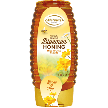 Melvita Weide- en Veld Bloemen Honing 500 g