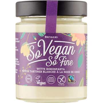 Brinkers So Vegan So Fine Witte Kokospasta 270 g