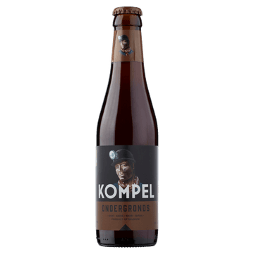 Kompel - Ondergronds Bier Bruin - Fles - 330ML