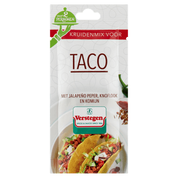 Verstegen Kruidenmix Taco voor 2 personen 18 g
