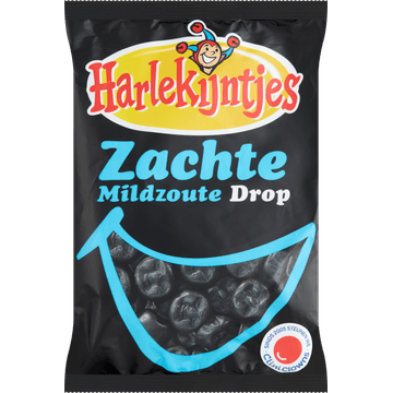 Harlekijntjes Zachte Mildzoute Drop 300 g