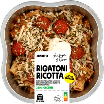 Jumbo Airfryer & Oven Rigatoni Ricotta 450 g