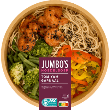 Jumbo's Noedelsoep Tom Yam Garnaal 400 g