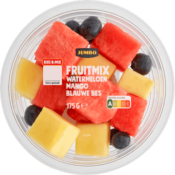 Jumbo Fruitmix Watermelon Mango Blauwe Bes 175 g