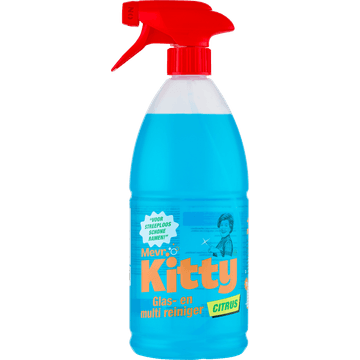 Mevr. Kitty Glas- en Multi Reiniger Citrus 1 L