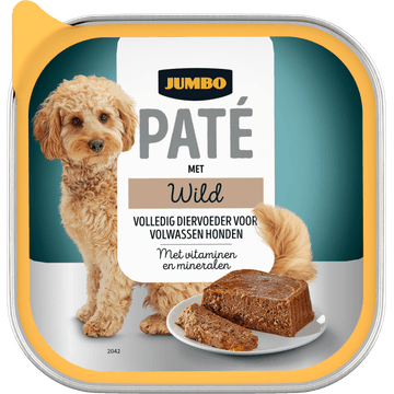 Jumbo Hond Paté met Wild 300 g