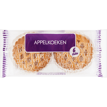 Appelkoeken 6 Stuks 300 g