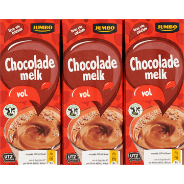 Jumbo Volle Chocolademelk 6 x 200 ML