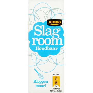 Jumbo Verse Ongeklopte Slagroom 250 ML