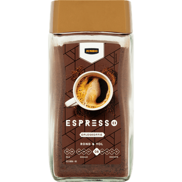 Jumbo Espresso Oploskoffie 100 g