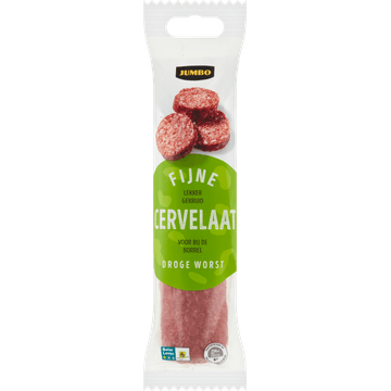 Jumbo Fijne Cervelaat Droge Worst 250 g