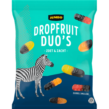 Jumbo Dropfruit Duo's Zoet & Zacht 500 g