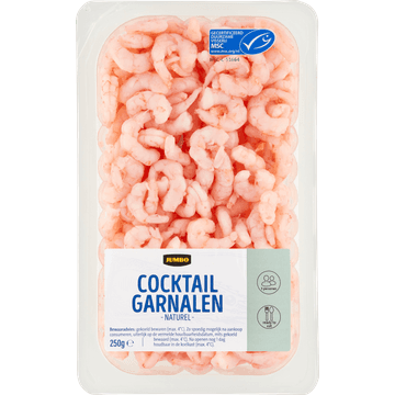 Jumbo Cocktail Garnalen Naturel 250 g