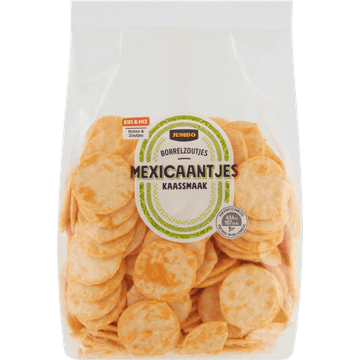 Jumbo Borrelzoutjes Mexicaantjes Kaassmaak 150 g