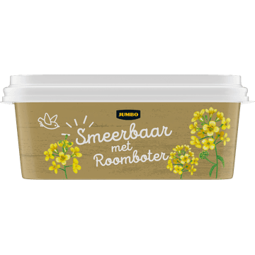 Jumbo Smeerbaar met Roomboter 250 g