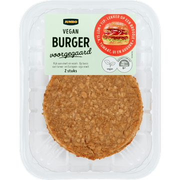 Jumbo Plantaardige Burgers 2 Stuks