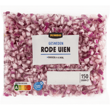 Jumbo Gesneden Rode Uien 150 g