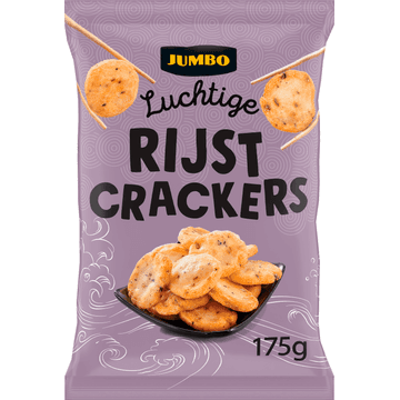 Jumbo Luchtige Rijstcrackers 175 g