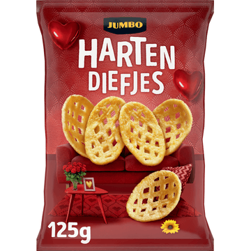 Jumbo Harten Diefjes 125 g