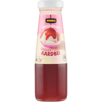 Jumbo Dessertsaus Aardbei 260 g