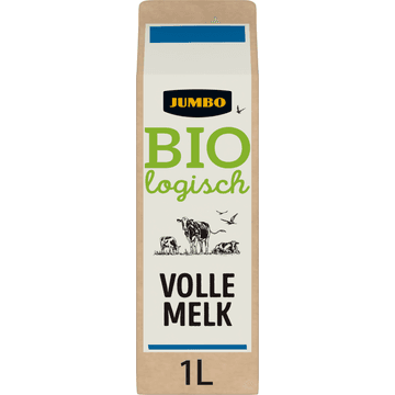 Jumbo Biologisch Verse Volle Melk 1 L