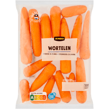 Jumbo Wortelen 500 g