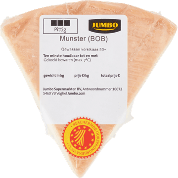 Jumbo Munster Kaas 50+ ca. 130 g