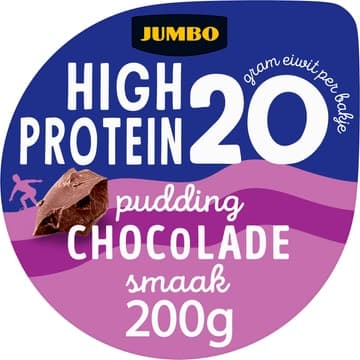 Jumbo High Protein Pudding Chocoladesmaak 200 g
