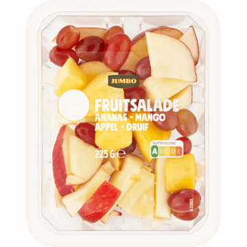 Jumbo Fruitsalade Ananas - Mango Appel - Druif 225 g