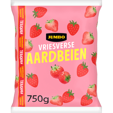 Jumbo Vriesverse Aardbeien Voordeelverpakking 750 g