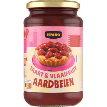 Jumbo Taart & Vlaaifruit Aardbeien 560 g