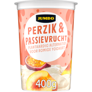 Jumbo Soja Perzik & Passievrucht Plantaardig 400 g