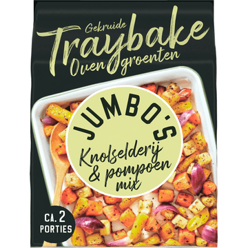 Jumbo's Traybake Knolselderij & Pompoen Mix 450 g
