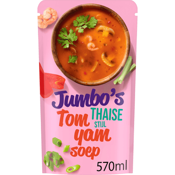 Jumbo's Thaise Stijl Tom Yam Soep 570ML