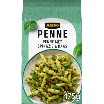Jumbo Penne met Spinazie & Kaas 475 g