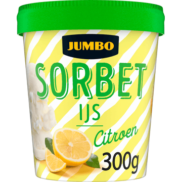 Jumbo Sorbet IJs Citroen 300 g