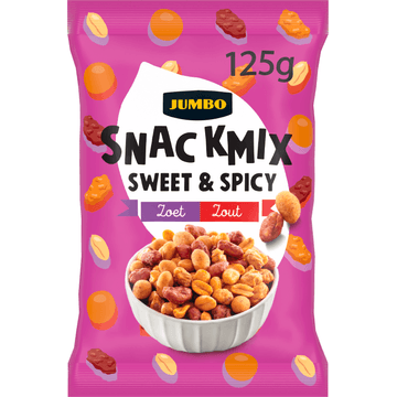 Jumbo Snackmix Sweet & Spicy 125 g