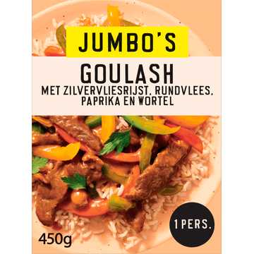 Jumbo's Vriesverse Maaltijd Goulash 450g