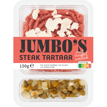 Jumbo's Steak Tartaar met Truffel Smaak 150 g