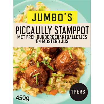 Jumbo's Vriesverse Maaltijd Picallily Stamppot 450g
