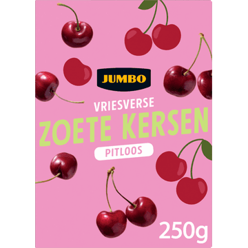 Jumbo Vriesverse Zoete Kersen Pitloos 250 g