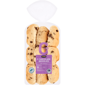 Jumbo - Mini Chocoladebroodjes - 9 Stuks