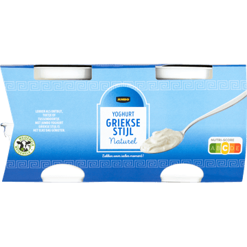 Jumbo Yoghurt Griekse Stijl Naturel 4 x 150 g