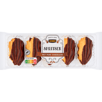 Jumbo Spritsen met Pure Chocolade 200 g