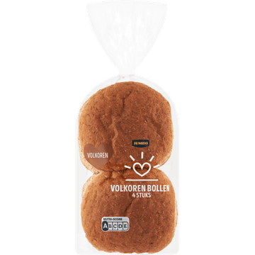 Jumbo - Volkoren Bollen - 4 Stuks