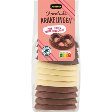 Jumbo Chocolade Krakelingen 150 g