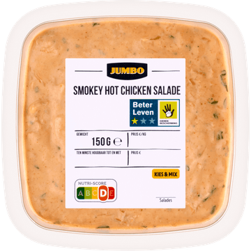 Jumbo Smokey Hot Chicken Salade 150 g