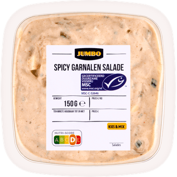 Jumbo Spicy Garnalen Salade 150 g